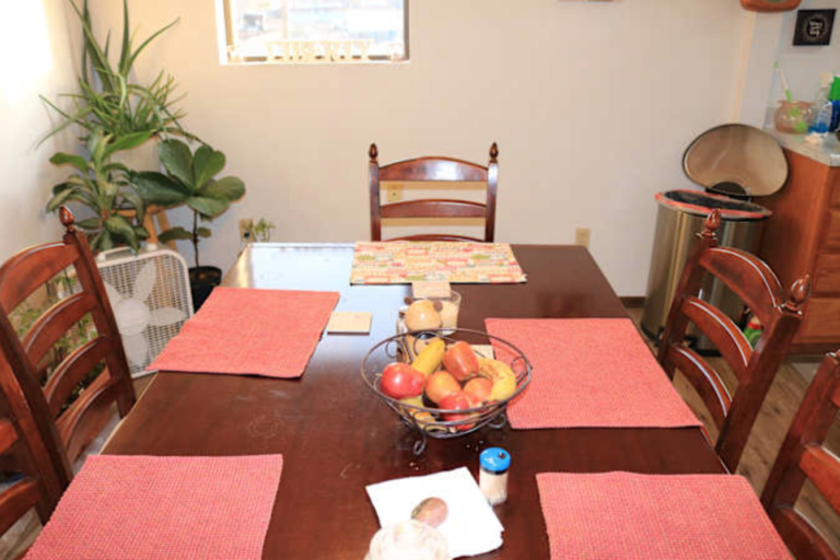 dining table - common area