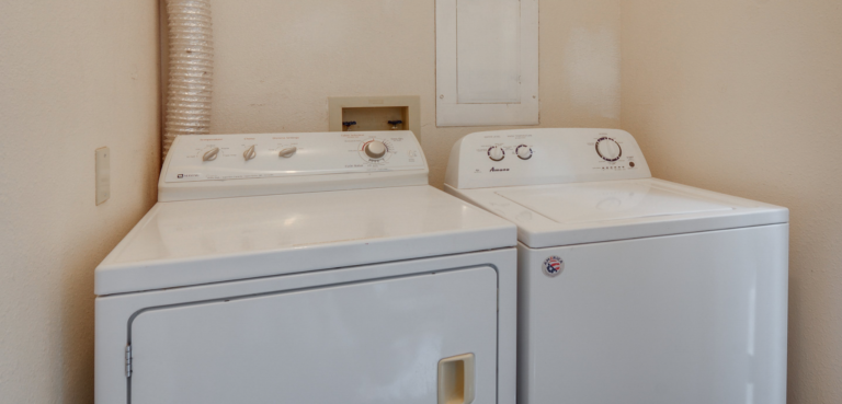 private laundry room